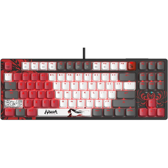  Клавиатура A4Tech Bloody S87 Naraka черный/красный 