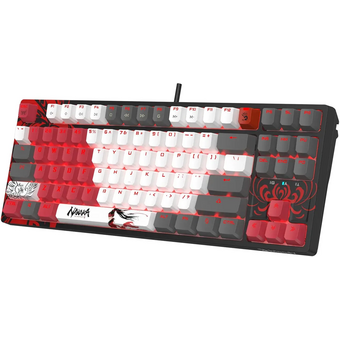  Клавиатура A4Tech Bloody S87 Naraka черный/красный 