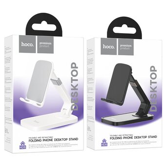  Настольная подставка HOCO HD8 Blackfish folding desktop stand white 