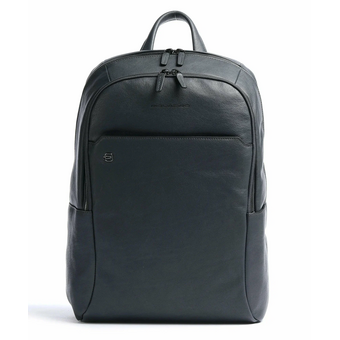  Рюкзак Piquadro Black Square CA4762B3/BLU4 темно-синий кожа 