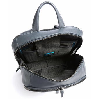  Рюкзак Piquadro Black Square CA4762B3/BLU4 темно-синий кожа 