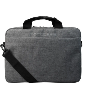  Сумка для ноутбука PortCase KCB-1614 grey 14", серый 