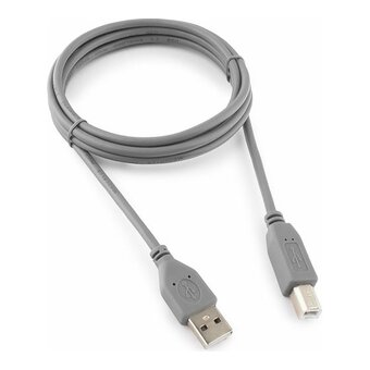  Кабель Cablexpert CCP-USB2-AMBM-6G USB 2.0 Pro, AM/BM, 1.8м, экран, серый 