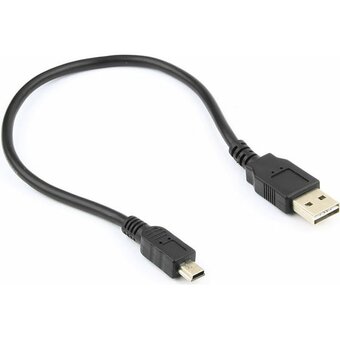  Кабель Gembird/Cablexpert CC-5PUSB2D-0.3M USB 2.0 мультиразъем USB AM/miniB 5P 30sm 
