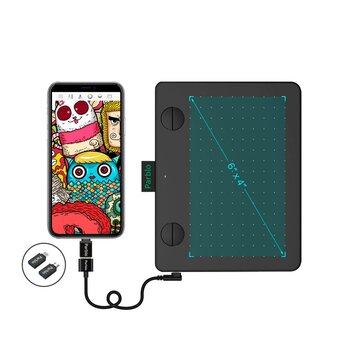  Графический планшет PARBLO A640 V2 А6 черный 