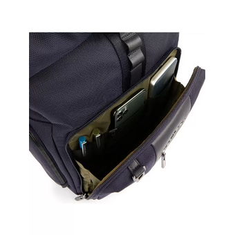  Рюкзак Piquadro Brief2 CA5949BR2/BLU роллтоп синий кожа 