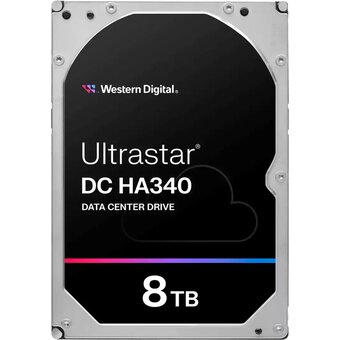  HDD WD Ultrastar DC HA340 WUS721208BLE604 SATA Server 8Tb 7200 6Gb/s 256MB 