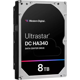  HDD WD Ultrastar DC HA340 WUS721208BLE604 SATA Server 8Tb 7200 6Gb/s 256MB 