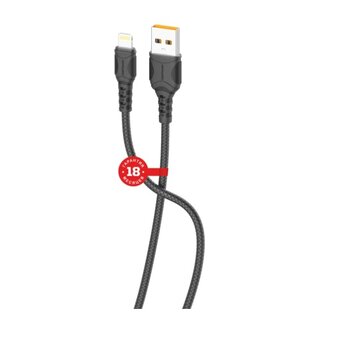  Кабель GoPower GP06L 00-00022784 USB m-Lightning m 1.0м 