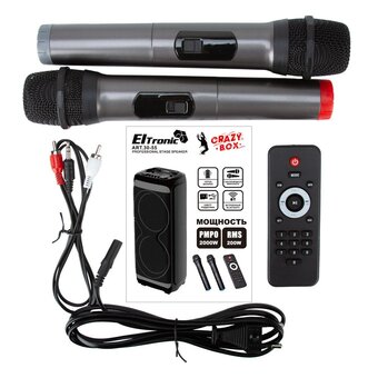  Портативная акустика ELTRONIC 30-55 Crazy box 2000 