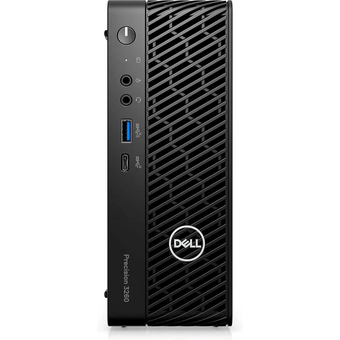  ПК DELL Precision 3260-7241 Compact, Intel Core i7 13700, DDR5 32ГБ, 1ТБ(SSD), NVIDIA Quadro RTX 3000 - 6 ГБ, CR, Windows 11 Professional черный 