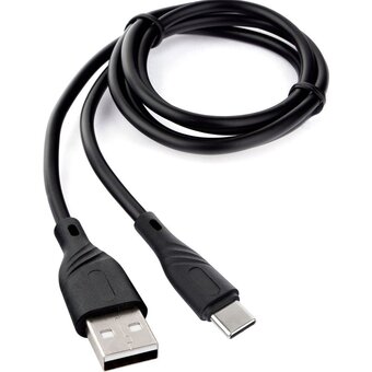  Кабель Cablexpert CCB-USB2-AMCMO1-1MB Classic 0.1 USB 2.0 AM/Type-C 1м черный 