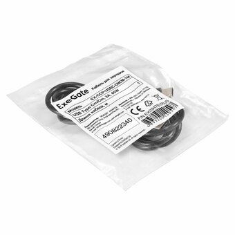  Кабель для зарядки Exegate EX294781RUS EX-CCP-USBC-CMCM-1M (USB Type Cm/Cm, 3A, 60W, 1м) 