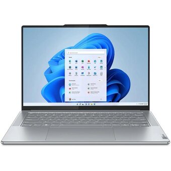  Ультрабук Lenovo Yoga Slim 7 14APU8 (83AA001DRU) 14.5", OLED, Ryzen 5 7640S 3.5ГГц, 6 ядер, 16ГБ LPDDR5x, 512ГБ SSD, AMD Radeon, Win11H, светло-серый 