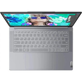  Ультрабук Lenovo Yoga Slim 7 14APU8 (83AA001DRU) 14.5", OLED, Ryzen 5 7640S 3.5ГГц, 6 ядер, 16ГБ LPDDR5x, 512ГБ SSD, AMD Radeon, Win11H, светло-серый 