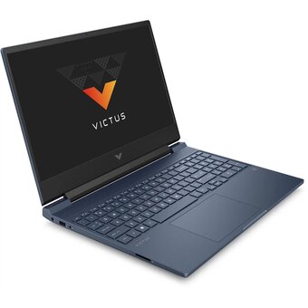  Ноутбук HP Victus 15-fb2009ci (A1WD6EA) 15.6", IPS, AMD Ryzen 5 8645HS 4.3ГГц, 6 ядер, 16ГБ 512ГБ SSD, GeForce RTX 3050 - 6 ГБ Free DOS, синий 