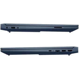  Ноутбук HP Victus 15-fb2009ci (A1WD6EA) 15.6", IPS, AMD Ryzen 5 8645HS 4.3ГГц, 6 ядер, 16ГБ 512ГБ SSD, GeForce RTX 3050 - 6 ГБ Free DOS, синий 