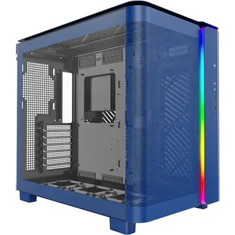  Корпус MONTECH King 95, ATX, без БП, голубой 