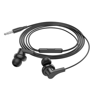  Наушники HOCO M114 Jia universal earphones with microphone черный 