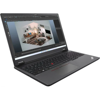  Ноутбук Lenovo ThinkPad P16v G1 (21FE001SUS) 16" WQUXGA (3840 x 2400) IPS 100%DCI-P3 800 nits, Ryzen 7 Pro 7840HS, 32GB DDR5, 1TB SSD, NVIDIA RTX 