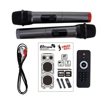  Портативная акустика ELTRONIC 30-57 Crazy box 5000 