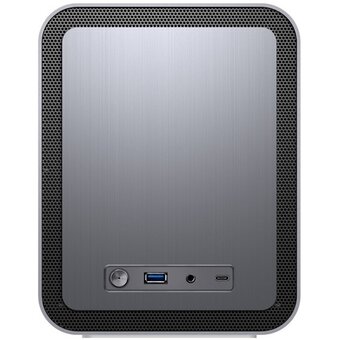  Корпус JONSBO N1 Gray без БП, mini-ITX, SFX, серый 