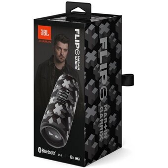  Колонка портативная JBL Flip 6 Martin Garrix edition черный (JBLFLIP6MG) 
