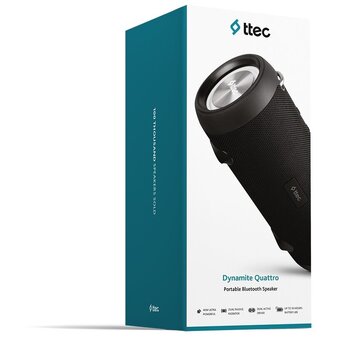  Портативная колонка TTEC Dynamite Quattro 2BH08S 40W HiFi Bluetooth Speaker Black 