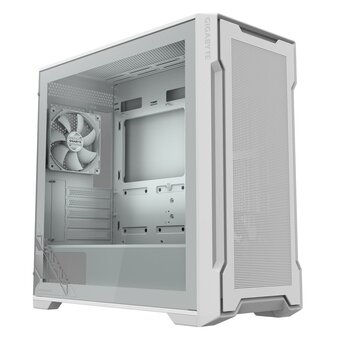  Корпус Gigabyte C102G (GB-C102GI) MidTower, mATX, USB3.0x2, Audio I/O, GPU:410mm, White 