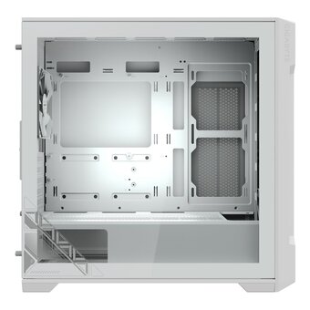  Корпус Gigabyte C102G (GB-C102GI) MidTower, mATX, USB3.0x2, Audio I/O, GPU:410mm, White 