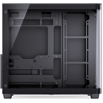 Корпус JONSBO TK-3 Black без БП, боковая панель из закаленного стекла (панорама), mini-ITX, micro-ATX, ATX, черный 