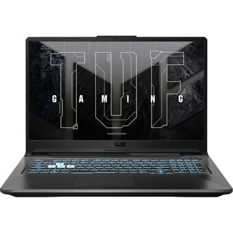  Ноутбук ASUS Tuf Gaming A17 FA706NFR-HX007 (90NR0JW5-M00080) 17.3", IPS, AMD Ryzen 7 7435HS 3.1ГГц, 8 ядер, 16ГБ 512ГБ SSD, RTX 2050 - 4 ГБ NoOS black 