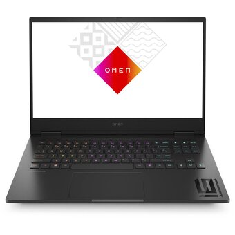 Ноутбук HP Omen 16-wf1024ci (A74M3EA) 16.1", IPS, Intel Core i7 14700HX 2.1ГГц, 20 ядер, 16ГБ 1ТБ SSD, GeForce RTX 4070 - 8 ГБ Free DOS, черный 