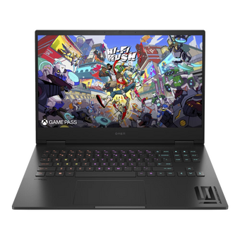  Ноутбук HP Omen 16-wf1024ci (A74M3EA) 16.1", IPS, Intel Core i7 14700HX 2.1ГГц, 20 ядер, 16ГБ 1ТБ SSD, GeForce RTX 4070 - 8 ГБ Free DOS, черный 