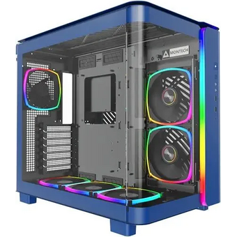  Корпус MONTECH King 95 Pro, ATX, без БП, голубой 