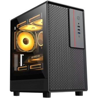  Корпус Accord M3301 (ACC-M3301), mATX, Midi-Tower, без БП, черный 