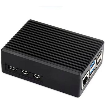 Корпус ACD RA794 металлический для Raspberry Pi 5 c охлаждающим вентилятором 