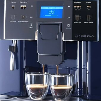  Кофемашина автоматическая Saeco Aulika Evo Black 