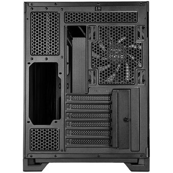  Корпус CHIEFTEC Visio Air GM-30B-M-OP без БП, боковая панель из закаленного стекла, 3xPWM 140мм вентилятора, черный, ATX 