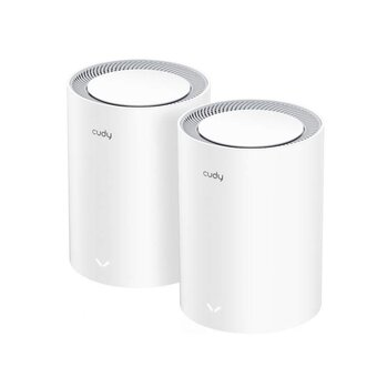  Бесшовный Mesh роутер Cudy M3000 (2-Pack) AX3000 10/100/1000/2500BASE-T белый 