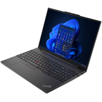  Ноутбук Lenovo ThinkPad E16 Gen1 2023 (21JN0016GP.16G) 16" IPS/Intel Core i5 1335U/16Gb/512Gb SSD/Intel Iris Xe Graphics/no OS/1.81 кг Черный 