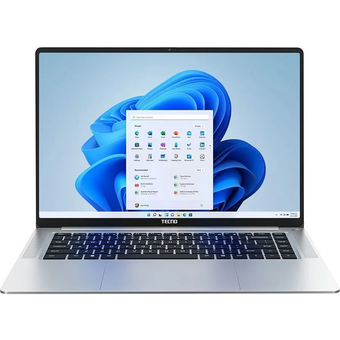  Ноутбук Tecno Megabook S1 S15AM (4894947020957) i5-13420H 24Gb SSD 512Gb Intel UHD Graphics 15,6 3.2K IPS Cam 70Вт*ч Win11 Серый 