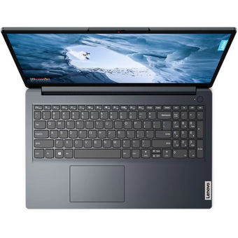  Ноутбук LENOVO IdeaPad 1 15IGL7 (82V700G5FE) 15.6" HD/Cel N4020/8Gb/256Gb SSD/VGA int/noOS/blue 