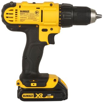  Дрель-шуруповерт DeWALT DCD771S2 (DCD771S2-IN) 18 В, 2 АКБ, ЗУ 