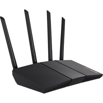  Роутер беспроводной Asus RT-AX57 AX3000 10/100/1000BASE-TX черный 