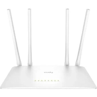  Роутер беспроводной Cudy WR1200 AC1200 10/100BASE-TX белый 