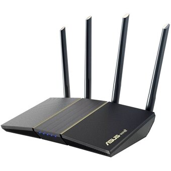  Роутер беспроводной Asus RT-AX57 AX3000 10/100/1000BASE-TX черный 