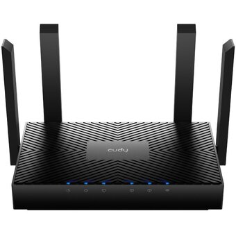 Роутер беспроводной Cudy WR3000 AX3000 10/100/1000BASE-TX/Wi-Fi черный 