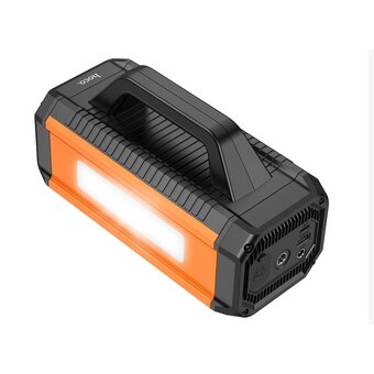  Аккумулятор внешний резервный HOCO QS4 Intelligent air pump with emergency start-up 10000mAh 