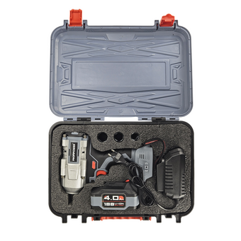  Гайковерт аккум. ProfiPower T-900N бесщеточный ударный E0186 (Li-ion-1шт, 4.0Ач, 900Нм, ударная головка 17/19/21мм, З/У, в кейсе) 